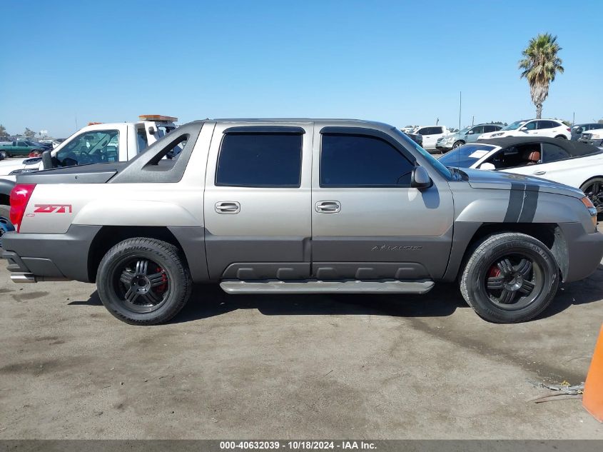 2003 Chevrolet Avalanche 1500 VIN: 3GNEK13T73G186431 Lot: 40632039