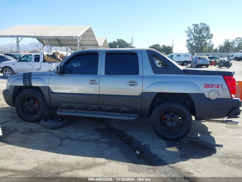 2003 Chevrolet Avalanche 1500 VIN: 3GNEK13T73G186431 Lot: 40632039