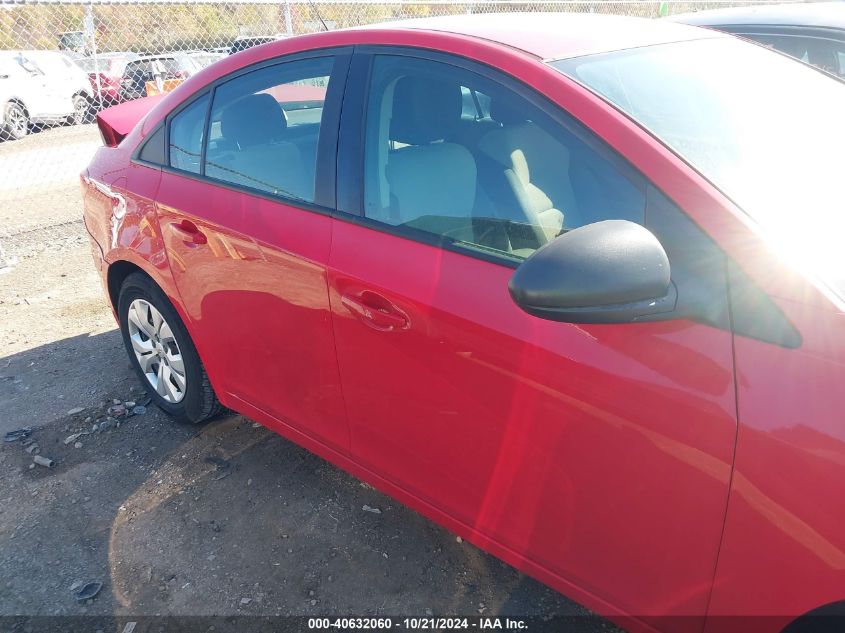 2015 Chevrolet Cruze Ls Auto VIN: 1G1PA5SH5F7204331 Lot: 40632060