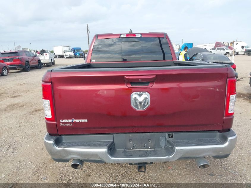 2022 Ram 1500 Lone Star 4X2 6'4 Box VIN: 1C6RREBT6NN113325 Lot: 40632064