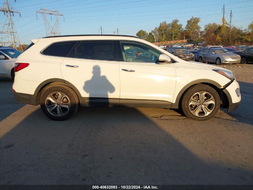 2013 Hyundai Santa Fe Gls VIN: KM8SNDHFXDU009762 Lot: 40632093