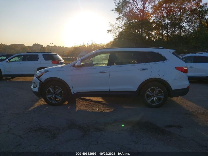 2013 Hyundai Santa Fe Gls VIN: KM8SNDHFXDU009762 Lot: 40632093