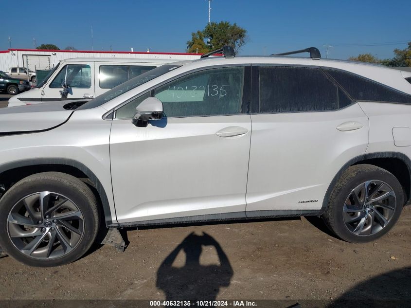 2019 Lexus Rx 450H L Base/450H L Luxury VIN: JTJDGKCA9K2007224 Lot: 40632135