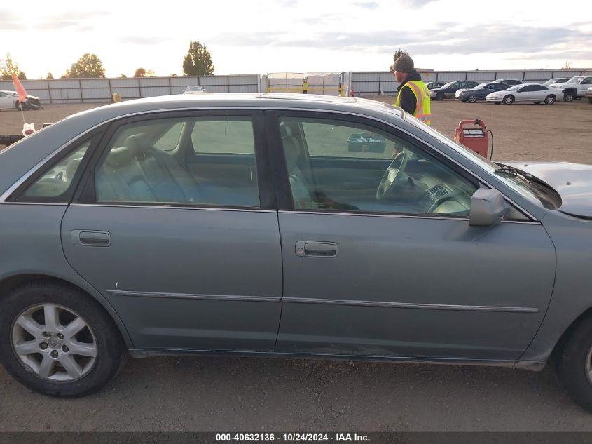 2001 Toyota Avalon Xls VIN: 4T1BF28B81U181735 Lot: 40632136