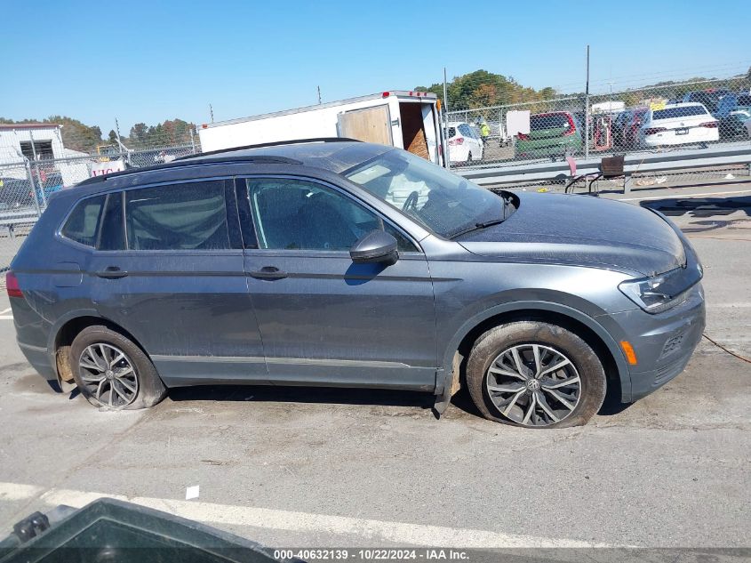 2021 Volkswagen Tiguan 2.0T Se/2.0T Se R-Line Black/2.0T Sel VIN: 3VV2B7AX4MM010347 Lot: 40632139