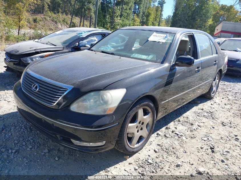 2005 Lexus Ls 430 VIN: JTHBN36F655007406 Lot: 40632149