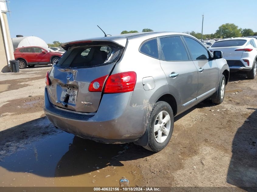 VIN JN8AS5MV3DW126748 2013 Nissan Rogue, S no.4