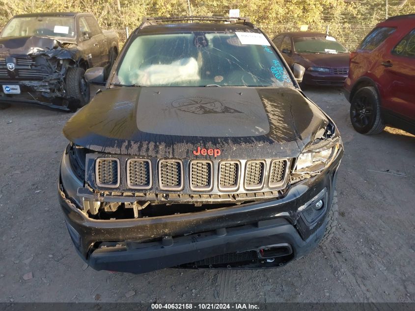 2018 Jeep Compass Trailhawk 4X4 VIN: 3C4NJDDB4JT410570 Lot: 40632158