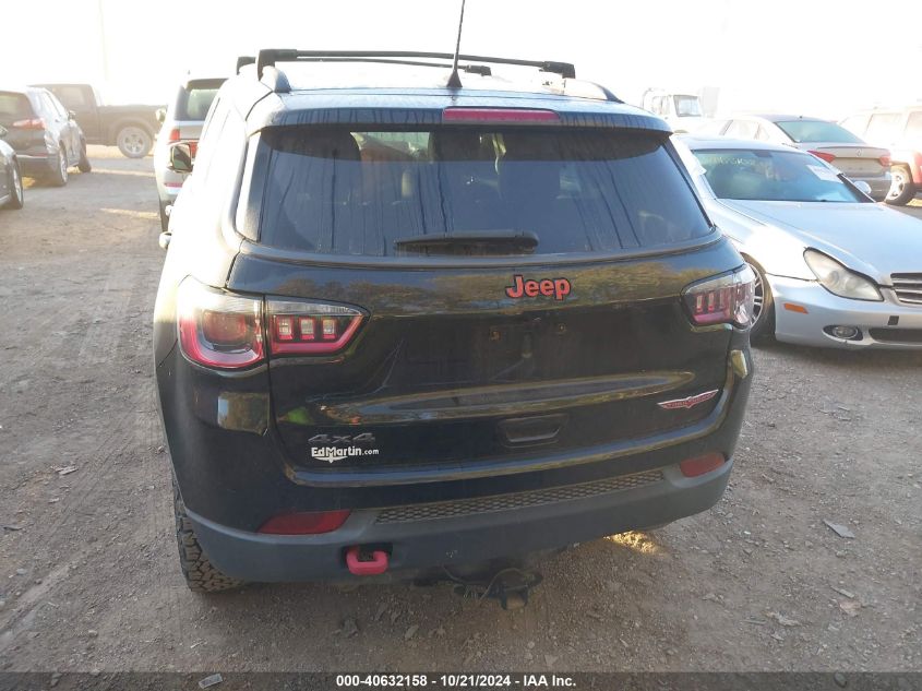 2018 Jeep Compass Trailhawk 4X4 VIN: 3C4NJDDB4JT410570 Lot: 40632158