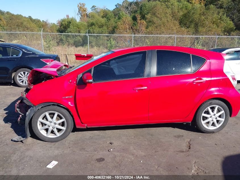 2014 Toyota Prius C Three VIN: JTDKDTB31E1062787 Lot: 40632160