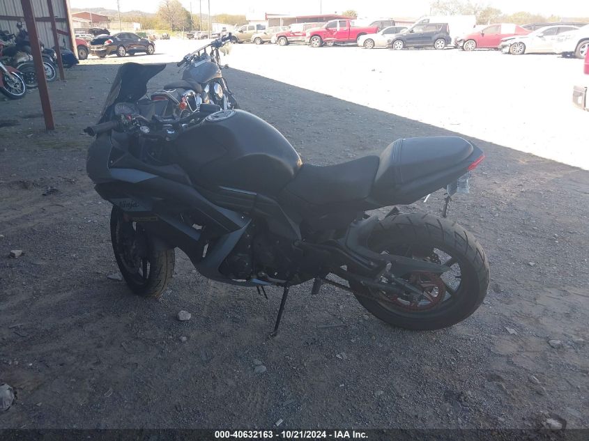 2014 Kawasaki Ex650 F VIN: JKAEXEF16EDA17610 Lot: 40632163