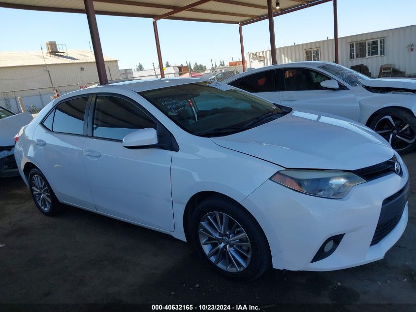 2014 Toyota Corolla Le Plus VIN: 2T1BURHE3EC024114 Lot: 40632165