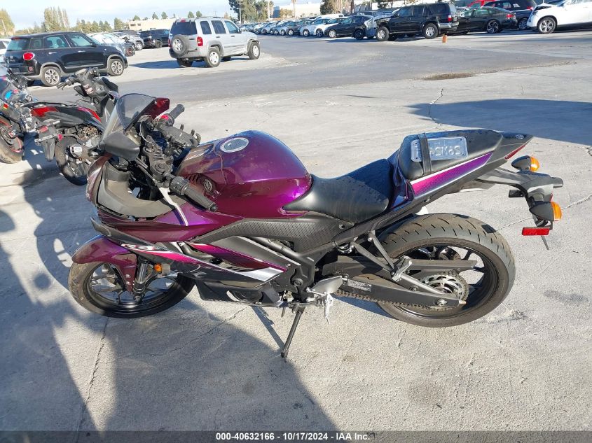 2023 Yamaha Yzfr3 A VIN: MH3RH18Y2PK010514 Lot: 40632166