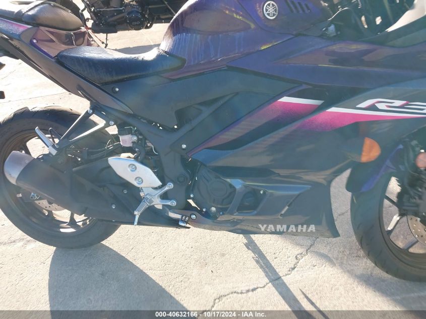 2023 Yamaha Yzfr3 A VIN: MH3RH18Y2PK010514 Lot: 40632166