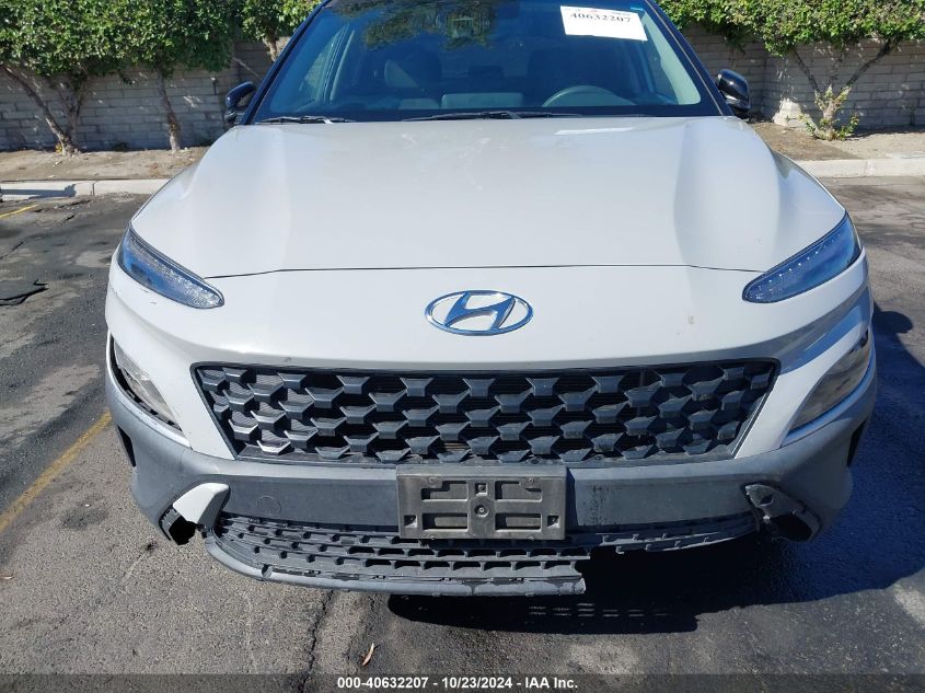 2022 Hyundai Kona Sel VIN: KM8K62AB8NU832281 Lot: 40632207