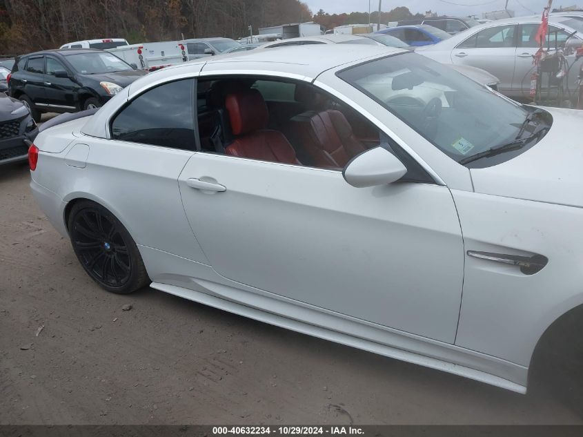 2011 BMW M3 VIN: WBSDX9C5XBE584947 Lot: 40632234