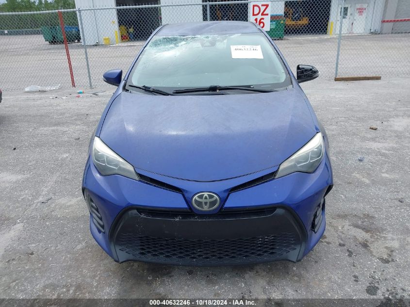 2017 Toyota Corolla Se VIN: 2T1BURHE8HC891156 Lot: 40632246