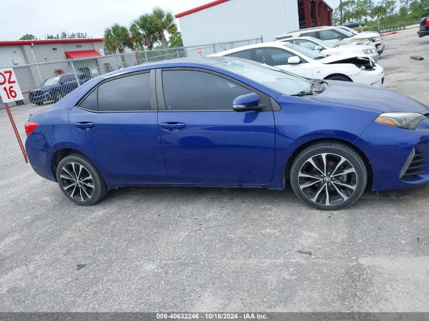 2017 Toyota Corolla Se VIN: 2T1BURHE8HC891156 Lot: 40632246