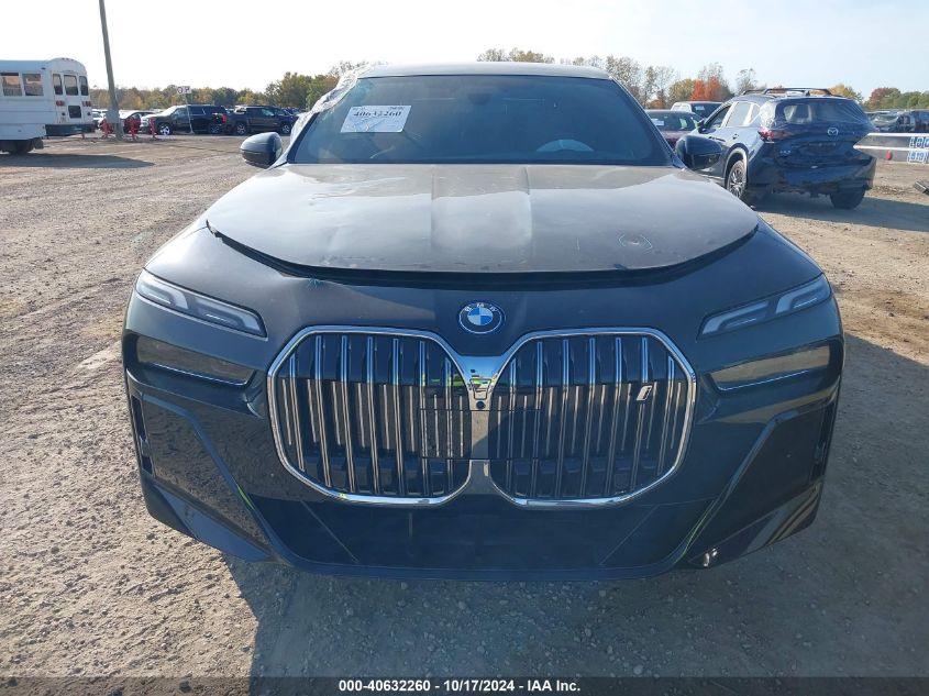 2024 BMW I7 xDrive60 VIN: WBY53EJ01RCP77516 Lot: 40632260