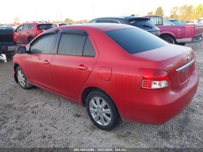 2010 TOYOTA YARIS VIN: JTDBT4K30A1365921