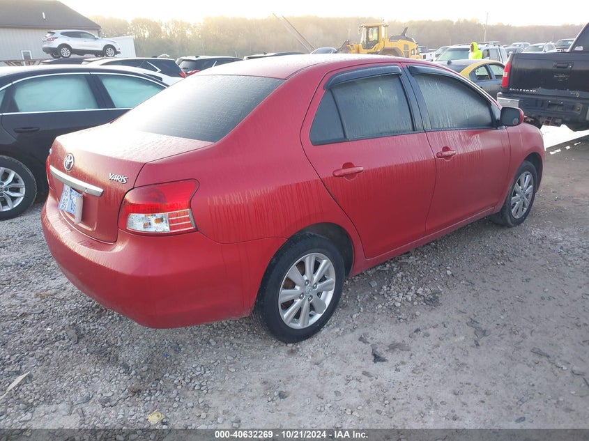 2010 TOYOTA YARIS VIN: JTDBT4K30A1365921
