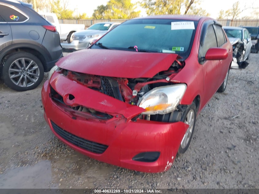 2010 TOYOTA YARIS VIN: JTDBT4K30A1365921