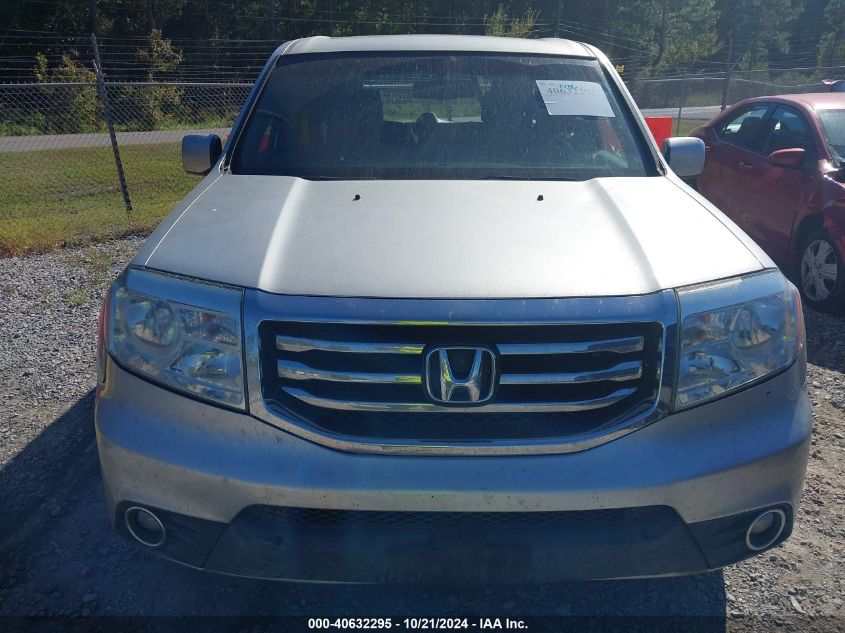 2012 Honda Pilot Ex-L VIN: 5FNYF3H72CB034712 Lot: 40632295