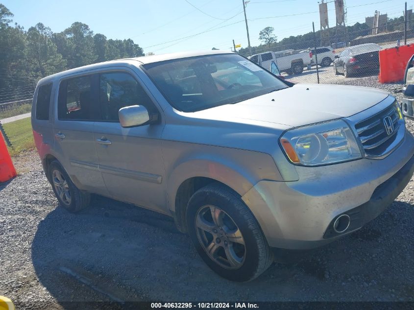 2012 Honda Pilot Ex-L VIN: 5FNYF3H72CB034712 Lot: 40632295