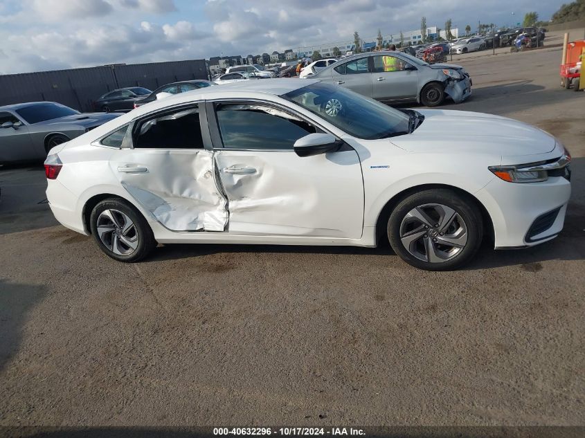 2019 Honda Insight Lx VIN: 19XZE4F14KE013053 Lot: 40632296