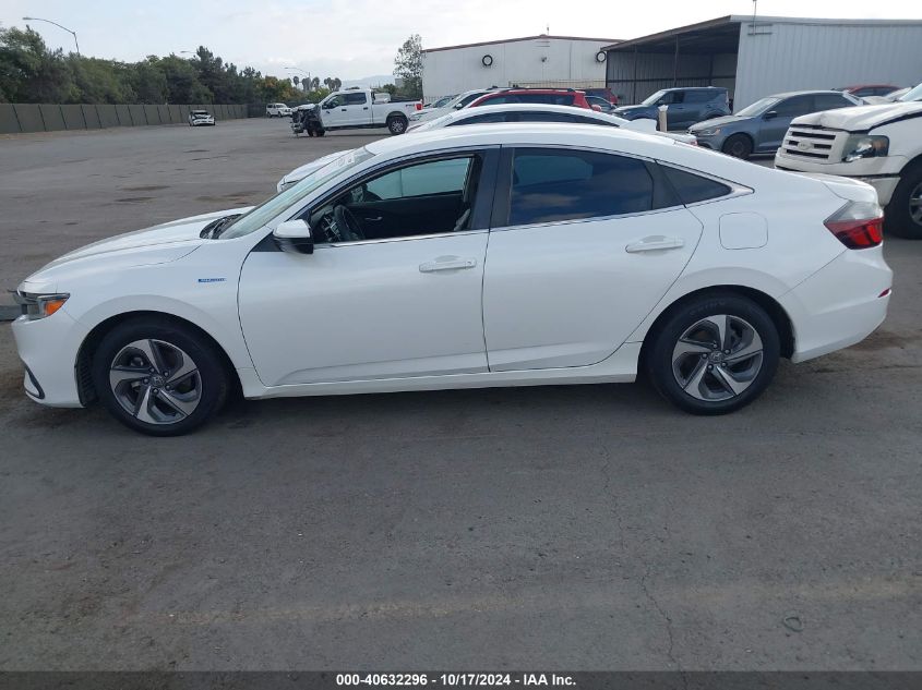 2019 Honda Insight Lx VIN: 19XZE4F14KE013053 Lot: 40632296