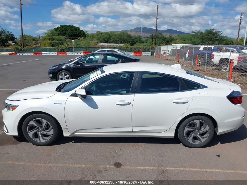 2019 Honda Insight Ex VIN: 19XZE4F54KE021558 Lot: 40632298