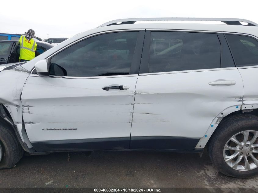 2019 Jeep Cherokee Latitude Fwd VIN: 1C4PJLCB7KD297404 Lot: 40632304