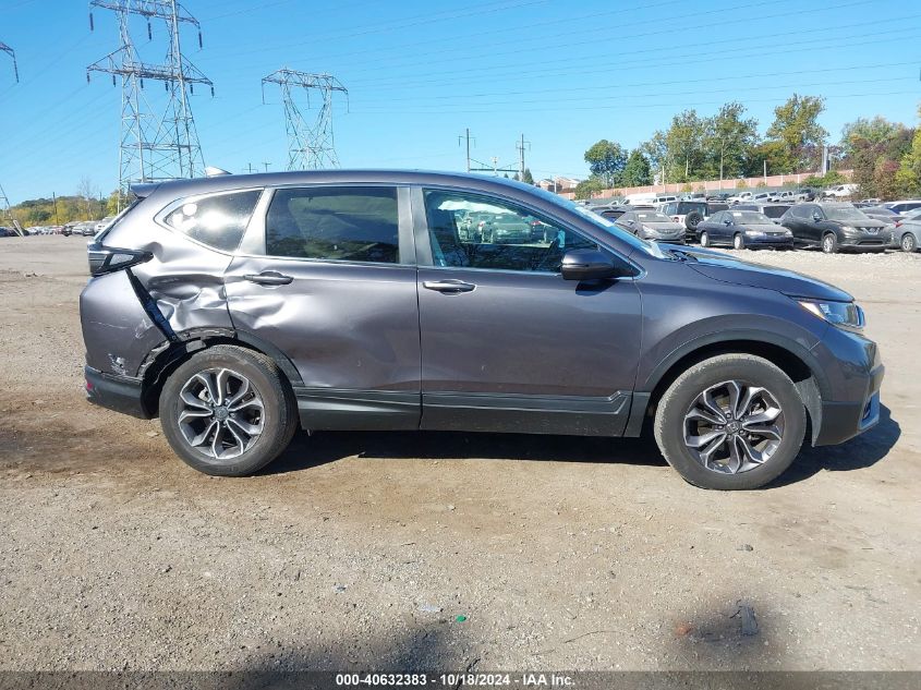 2021 HONDA CR-V AWD EX-L - 2HKRW2H85MH619441