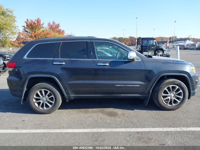 2016 Jeep Grand Cherokee Limited VIN: 1C4RJFBG7GC410160 Lot: 40632398