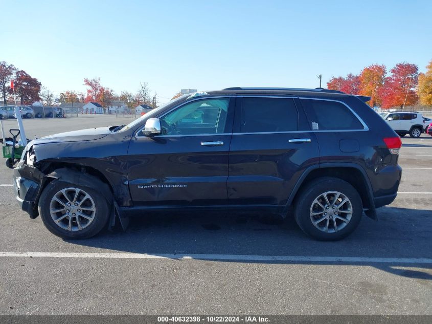 2016 Jeep Grand Cherokee Limited VIN: 1C4RJFBG7GC410160 Lot: 40632398