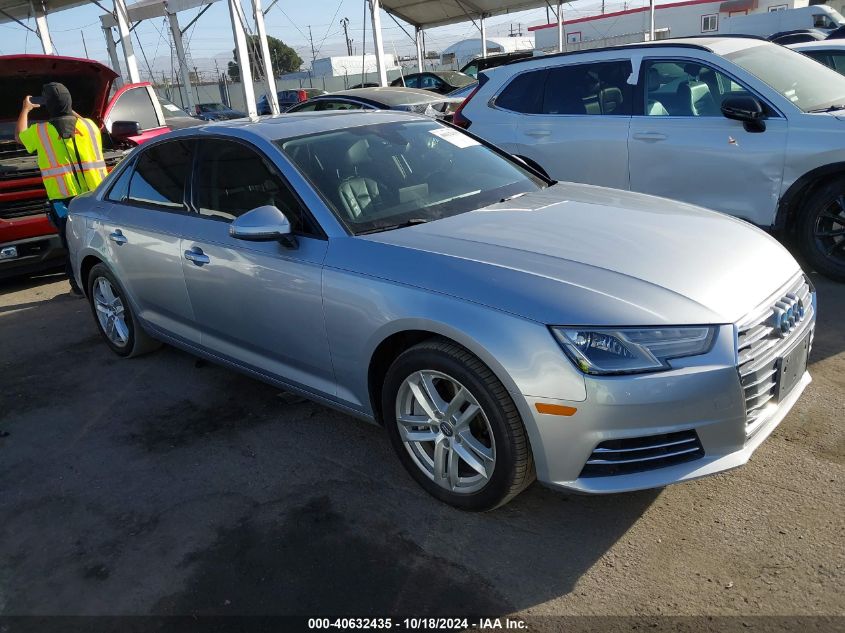 2017 AUDI A4 2.0T PREMIUM - WAUGNAF48HN051483