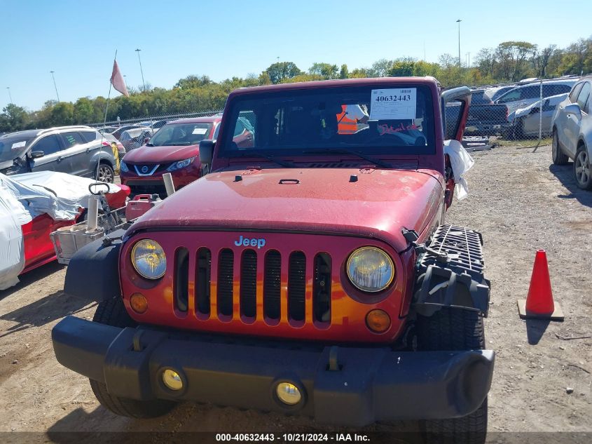 2012 Jeep Wrangler Unlimited Sport VIN: 1C4HJWDG0CL132740 Lot: 40632443