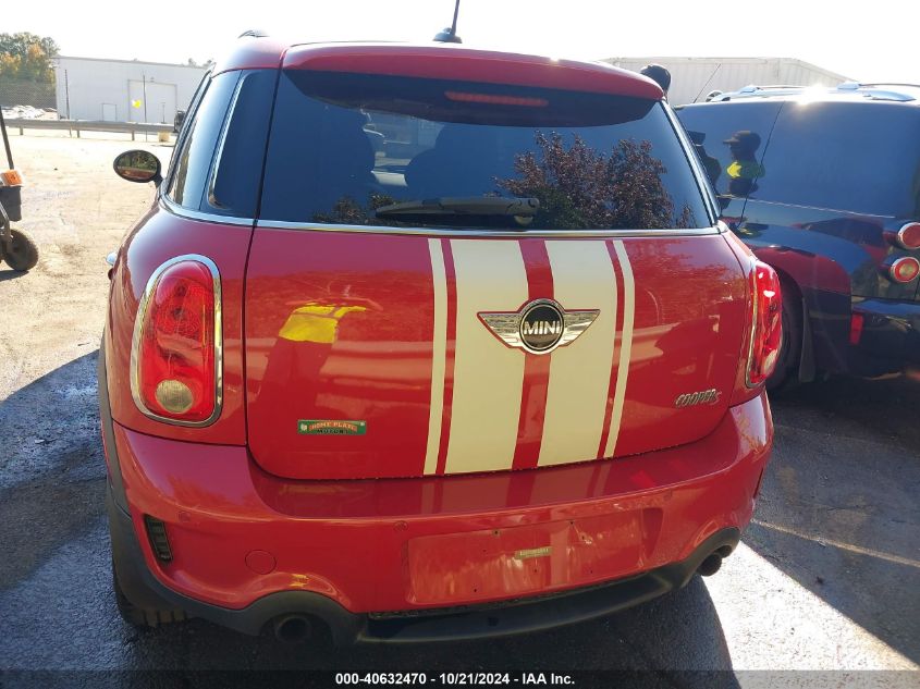 2013 Mini Countryman Cooper S VIN: WMWZC3C51DWP21497 Lot: 40632470