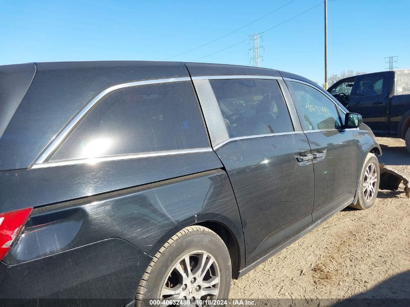 2012 Honda Odyssey Ex-L VIN: 5FNRL5H66CB066546 Lot: 40632488