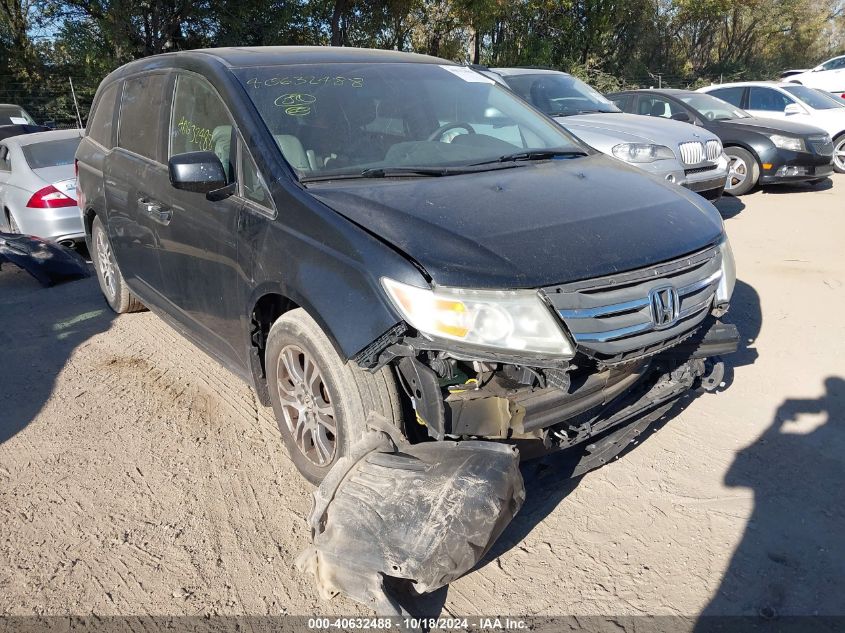 2012 Honda Odyssey Ex-L VIN: 5FNRL5H66CB066546 Lot: 40632488