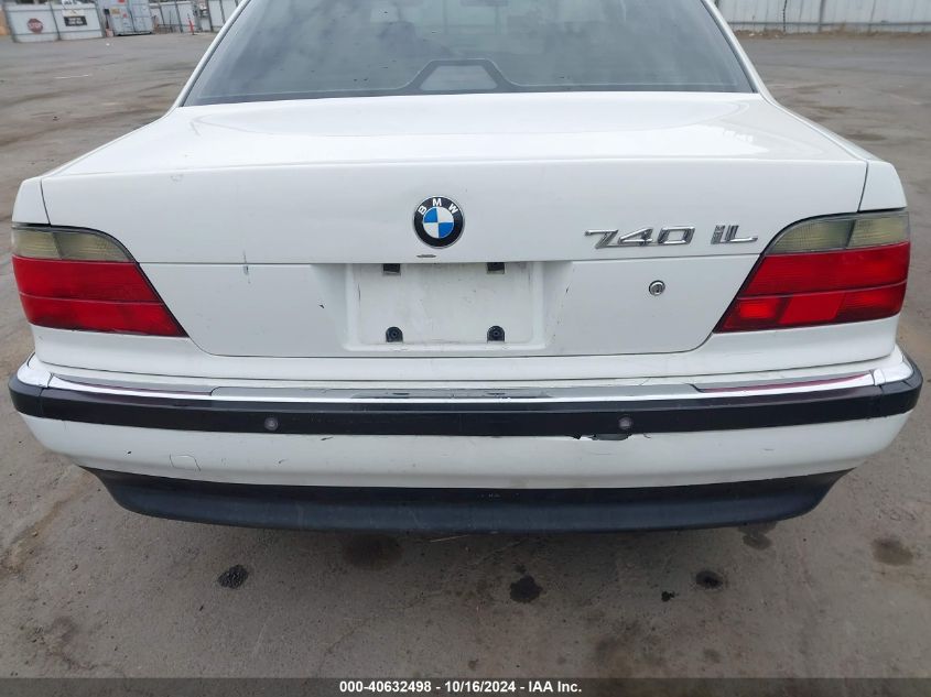 1995 BMW 740 Il VIN: WBAGJ6325SDH96154 Lot: 40632498