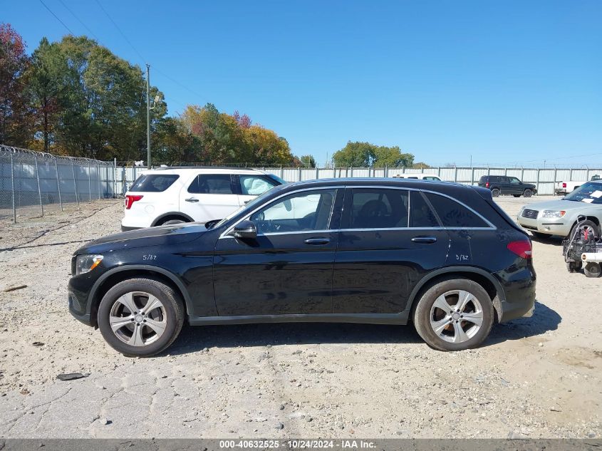 2016 Mercedes-Benz Glc 300 VIN: WDC0G4JB2GF025230 Lot: 40632525