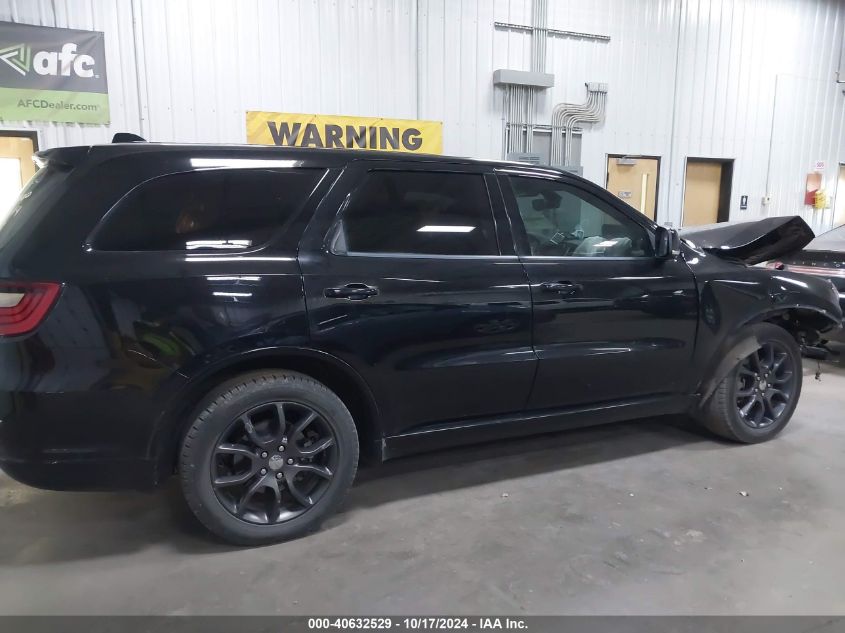 2017 Dodge Durango R/T Awd VIN: 1C4SDJCT5HC630325 Lot: 40632529