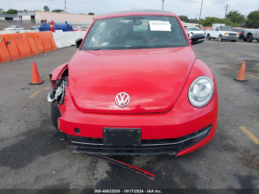 2013 Volkswagen Beetle 2.0T Turbo VIN: 3VWVA7AT9DM628577 Lot: 40632530