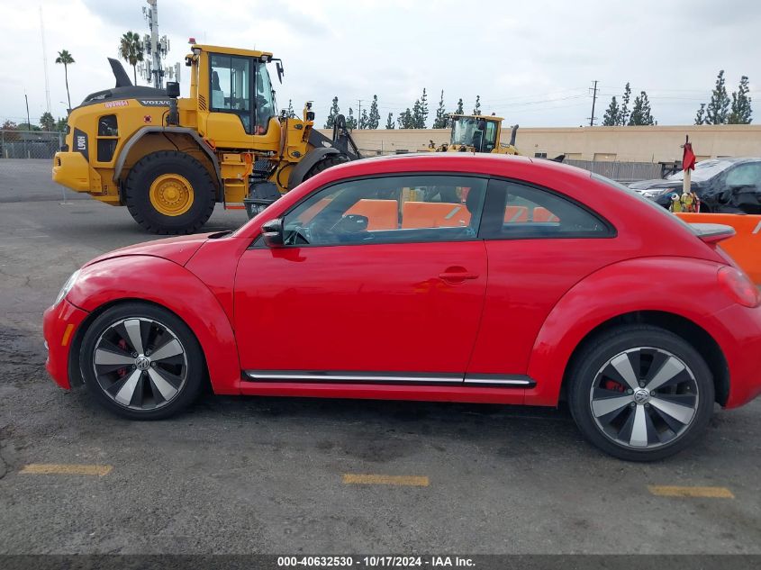 2013 Volkswagen Beetle 2.0T Turbo VIN: 3VWVA7AT9DM628577 Lot: 40632530