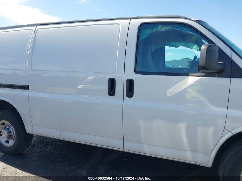 2022 Chevrolet Express Cargo Rwd 2500 Regular Wheelbase Wt VIN: 1GCWGAFP4N1271418 Lot: 40632584