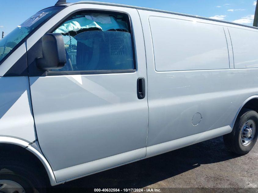 2022 Chevrolet Express Cargo Rwd 2500 Regular Wheelbase Wt VIN: 1GCWGAFP4N1271418 Lot: 40632584