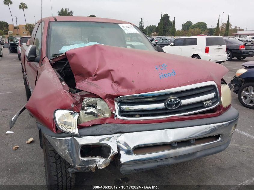 2002 Toyota Tundra Sr5 V8 VIN: 5TBRT34142S256895 Lot: 40632617