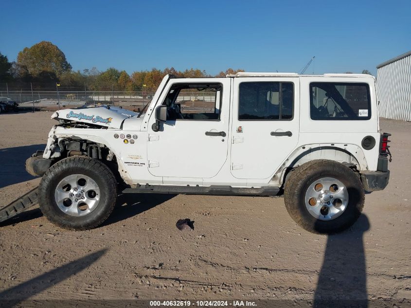 2014 Jeep Wrangler Unlimited Sahara VIN: 1C4HJWEG9EL224205 Lot: 40632619