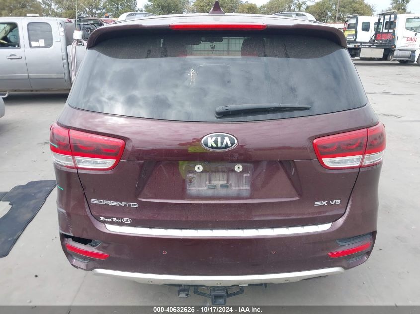 2017 KIA SORENTO 3.3L SX - 5XYPK4A50HG204944